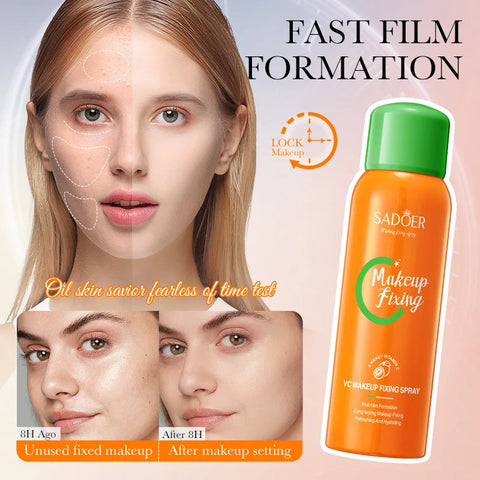 Waterproof Mattifying Setting Spray Long-lasting Glossy Matte Base Makeup Control Oil Non-Sticky Make-up Fixer Spray 150ml