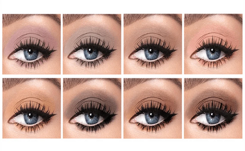 8 Colors Matte Liquid Eyeshadow Neutral Naked Smooth Creamy Eyeshadow Lightweight High-pigmented and Waterproof