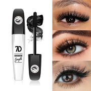7D mascara waterproof and easy to remove makeup, no smudging and no makeup removal, slender and curled thick mascara