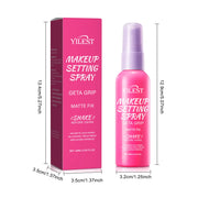 Matte Waterproof Setting Spray Glossy Matte Base Makeup Control Oil Non-Sticky Waterproof Long Lasting Make-up Fixer Spray