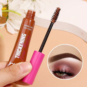 Waterproof Eyebrow Gel Cream with Brush Lasting Fast Tint Easy Dye Natural Black Brow Enhancers Tattoo Tin Korean Brow Makeup