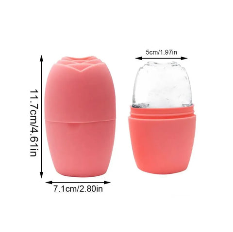 Reusable Gua Sha Face Massage Facial Beauty Ice Roller Freezable for Body Muscles Stiffness Joint Back Pain Relief Inflammation