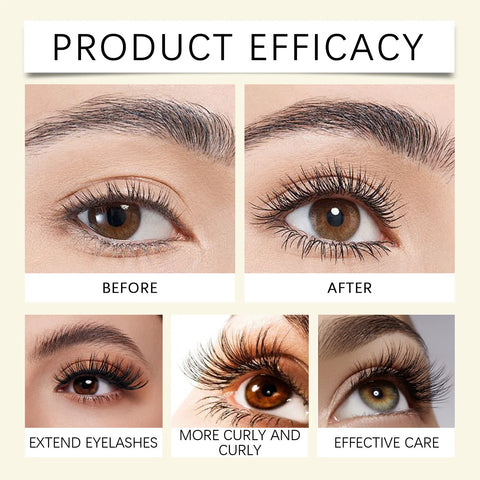 Volumizing & Lengthening Mascara Thickening Lashes Extending Length Dramatic Eye Look