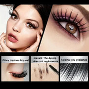 Waterproof 4D Mascara Thick Long Smudge-proof Plump Encrypted Long-lasting Curling Large Eye Makeup Makeup Tools