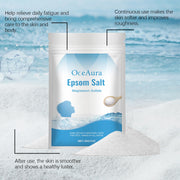 Bath Salt Spa Exfoliating Dead Skin Removal Improve Roughness Smoothing Cleansing Skin Body Wash Soothing Moisturizing Skin Care