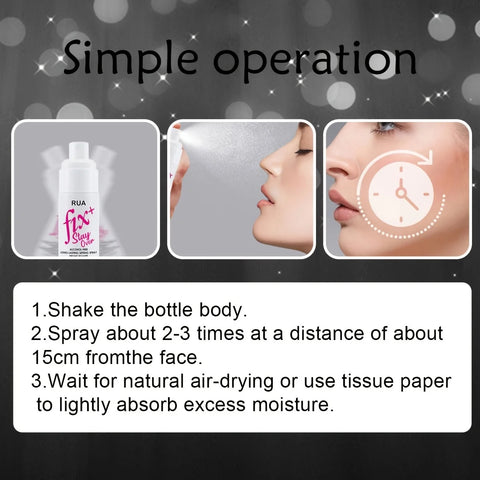 Setting spray Lasting setting Oil control waterproof and sweat free moisturizing quick setting