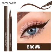 Black Liquid Eyeliner, Quick-drying, Smudge-proof, Sweat-proof and Waterproof, Long-lasting Slim Eyeliner