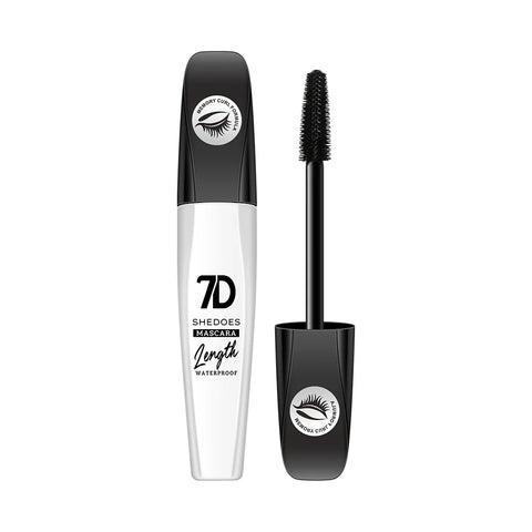 7D mascara waterproof and easy to remove makeup, no smudging and no makeup removal, slender and curled thick mascara