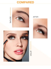 3D Mascara Lengthening Black Lash Eyelash Extension Eye Lashes Brush Beauty Makeup Long-wearing Gold Color Mascara