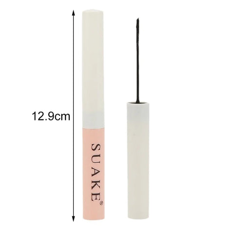 Silk Fiber Curling Mascara Ultra-Fine Brush Lengthening Volumizing Waterproof Smudge-Proof Long-Lasting Natural Lashes Cosmetics