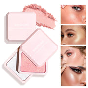 Dual-Layer Highlight & Contour Palette – Radiant Matte Shine for Perfect Face Sculpting