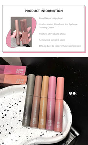 Eyebrow Enhancer Dye Gel Tint Set Waterproof Long Lasting Quick Dry Dyeing Brow Tattoo Tinted Cream Brow Makeup Cosmetic