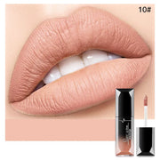 Waterproof, Matte & Glossy, Nude to Red hues - Long-lasting, Hydrating Formula -Achieve a Flawless, Long-Lasting Nude Lip Glaze