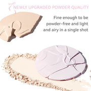 Oil-Control Setting Powder, Long-Lasting Soft-Focus Moisturizing Setting Powder, Pore-Minimizing, Waterproof And Sweat-Proof