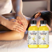 120ml Body Massage Oil Moisturizing Relieve Relaxing Body Stress Strengthen Nourishing Muscle Improve SPA Plant Essential Oils
