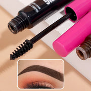 Waterproof Eyebrow Gel Cream with Brush Lasting Fast Tint Easy Dye Natural Black Brow Enhancers Tattoo Tin Korean Brow Makeup