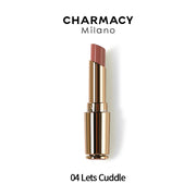 CHARMACY Nude Moisturize Lipstick Easy to Wear Professional Velvet 8 Color Luxury Lipsticks Makeup Cosmetic for Lip Women