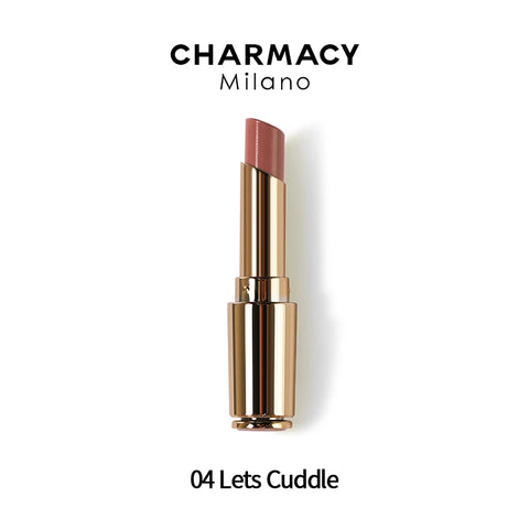 CHARMACY Nude Moisturize Lipstick Easy to Wear Professional Velvet 8 Color Luxury Lipsticks Makeup Cosmetic for Lip Women