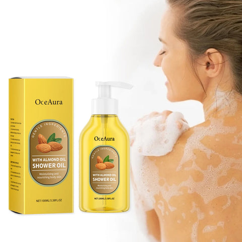 Shower Oil for Dry Skin Gentle Cleaning Soothe Tight Moisturizing Oil Control Fragrance Relaxing Body Scrub Nourishing Bath Oils