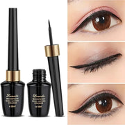 Black Liquid Eyeliner Pen with Ultra-Fine Hard Tip - Long-Lasting & Waterproof | Perfect for Precise Lining (Daily/Party Makeup)