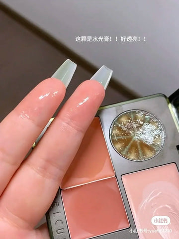 Girlcult Compendium of Materia Medica Series Pearl Matte Highlights Blush Face Contour Palette Brighten Integrated Palette