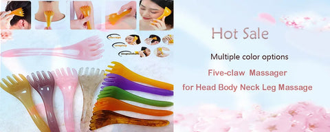 Guasha Natural Stone Massage Face Jade Roller Gua Sha Massage Tool Set for SPA Body visage rouleau de massage rouleau visage