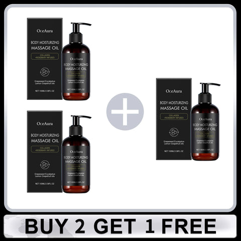 Moisturizing Body Massage Oil Nourishing Smoothing Skin Reduce Dryness Rosemary Oil Brighten Gentle Firming Body Spa Skin Care