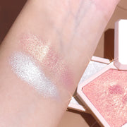 Dual-Layer Highlight & Contour Palette – Radiant Matte Shine for Perfect Face Sculpting