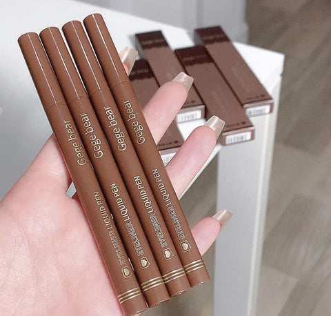 Eyeliner liquid pen is smooth, fast drying, waterproof, durable, not easy to smudge, and very thin eyeliner pen