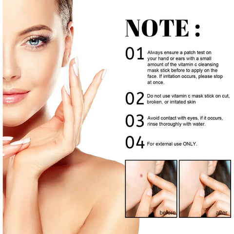 Face Clean Mask Green Tea Stick Deep Cleansing Mud Film Oil Control Remove Blackheads Pores Shrink Beauty Skin Set for Travel