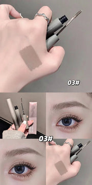Eyebrow Enhancer Dye Gel Tint Set Waterproof Long Lasting Quick Dry Dyeing Brow Tattoo Tinted Cream Brow Makeup Cosmetic