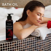 Moisturizing Bath Essential Oil Deep Cleansing Exfoliating Moisturizing Skincare Bath Oil Products to Brighten Skin Stone 150ml