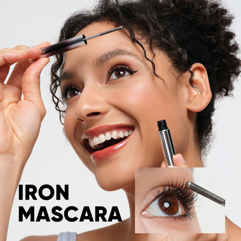 Judydoll Iron Mascara 2g, Waterproof, Lengthening & Curling, Volumizing Formula for Strong, Defined Lashes & All-Day Hold