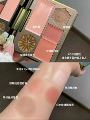 Girlcult Compendium of Materia Medica Series Pearl Matte Highlights Blush Face Contour Palette Brighten Integrated Palette