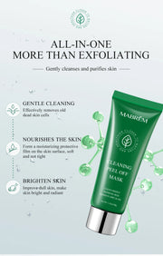 Deep Cleansing Mask Blackhead Remover Tear Pull Face Masks Moisturizing Oil Control Shrink Pore Improve Rough Skin Mud Mask