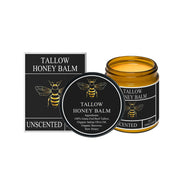Beef Tallow Honey Balm Deeply Nourishing Moisturizing Skin Barrier Repair Care Natural Organic Grass Fed Beef Tallow Balm 100g