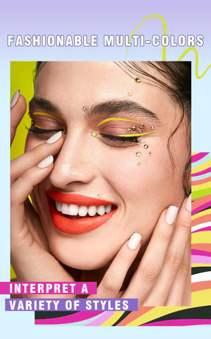 Ultra-Thin Black Eyeliner Pencil Waterproof Long Lasting Smooth 12 Colors Colorful Liquid Eyeliner High Makeup Pigment Eyeliner