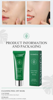 Deep Cleansing Mask Blackhead Remover Tear Pull Face Masks Moisturizing Oil Control Shrink Pore Improve Rough Skin Mud Mask