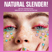 10 Colors Waterproof Volumizing Mascara Smudge-Proof Curling Long-Lasting Sapphire Blue Pink Mascara for Eye Makeup Cosmetics