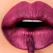 Matte Metallic Liquid Lipstick 12 Colors Waterproof Lasting Glitter Lip Gloss Shiny Shimmer Lip Tint Party Festival Lips Makeup